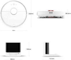 Roborock S50 Staubsauger Roboter Sweep-Mop APP Steuerung Smart Geplant 5200Am 2000Pa Weiß 9 Roborock S50 Staubsauger Roboter Sweep-Mop APP Steuerung Smart Geplant 5200Am 2000Pa Weiß -Staubsauger Förderung 084b28744c153fffa11497c97db77c55