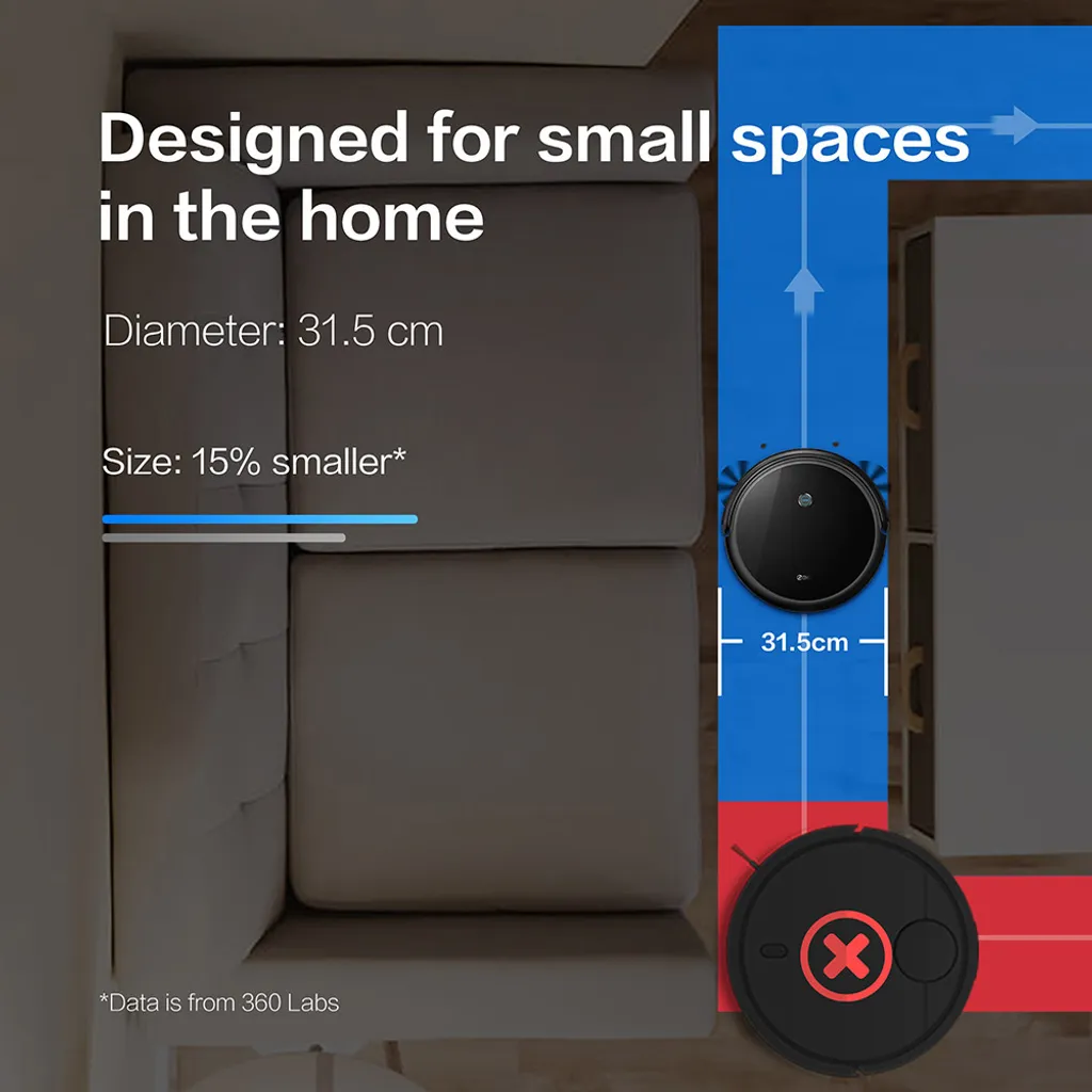 360 C50 Saugroboter Nass & Trocken Staubsauger 2600pa Smart Vacuum Robot Cleaner 14 360 C50 Saugroboter Nass & Trocken Staubsauger 2600pa Smart Vacuum Robot Cleaner – Bild 14