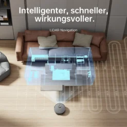 Dreame L10s Pro Saugroboter Mit Wischfunktion, Spinnwischen, Rotierenden Wischpads, 3D-Hinderniserkennung, Multi-Floor Mapping, Saugkraft 5300Pa, Hartböden, Teppiche, Tierhaare, WiFi/APP/Alexa 26 Dreame L10s Pro Saugroboter Mit Wischfunktion, Spinnwischen, Rotierenden Wischpads, 3D-Hinderniserkennung, Multi-Floor Mapping, Saugkraft 5300Pa, Hartböden, Teppiche, Tierhaare, WiFi/APP/Alexa -Staubsauger Förderung 0eca07cdc8af4c557301bef7c4e68dcc