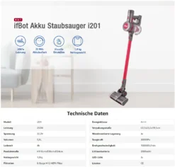 IFBOT 4 In 1 Akku Staubsauger I201 Kabellos Handstaubsauger, Bürstenlos Motor Mit HEPA Filter, 20KPa, 250W, Beutellos, 0,8L, 35min, Touchscreen, LED Elektrobürste, 1,8kg Leicht, 3 Reinigungssprogramme Perfekt Für Hartboden Teppich 13 IFBOT 4 In 1 Akku Staubsauger I201 Kabellos Handstaubsauger, Bürstenlos Motor Mit HEPA Filter, 20KPa, 250W, Beutellos, 0,8L, 35min, Touchscreen, LED Elektrobürste, 1,8kg Leicht, 3 Reinigungssprogramme Perfekt Für Hartboden Teppich -Staubsauger Förderung 13d4e127efa8445a5ad838e99d5f34e9