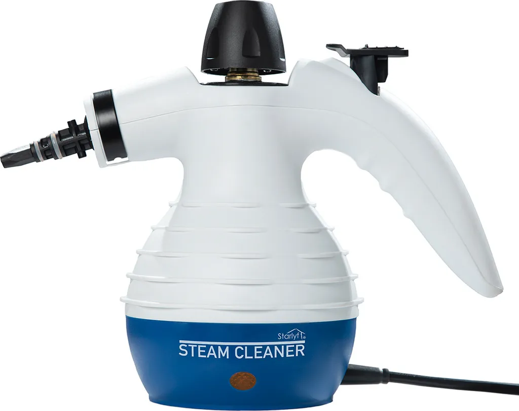 Starlyf® Steam Cleaner, Tragbarer Dampfreiniger, Dampfente, 0,35 L, 1050 W, 2,8 Bar, Weiß