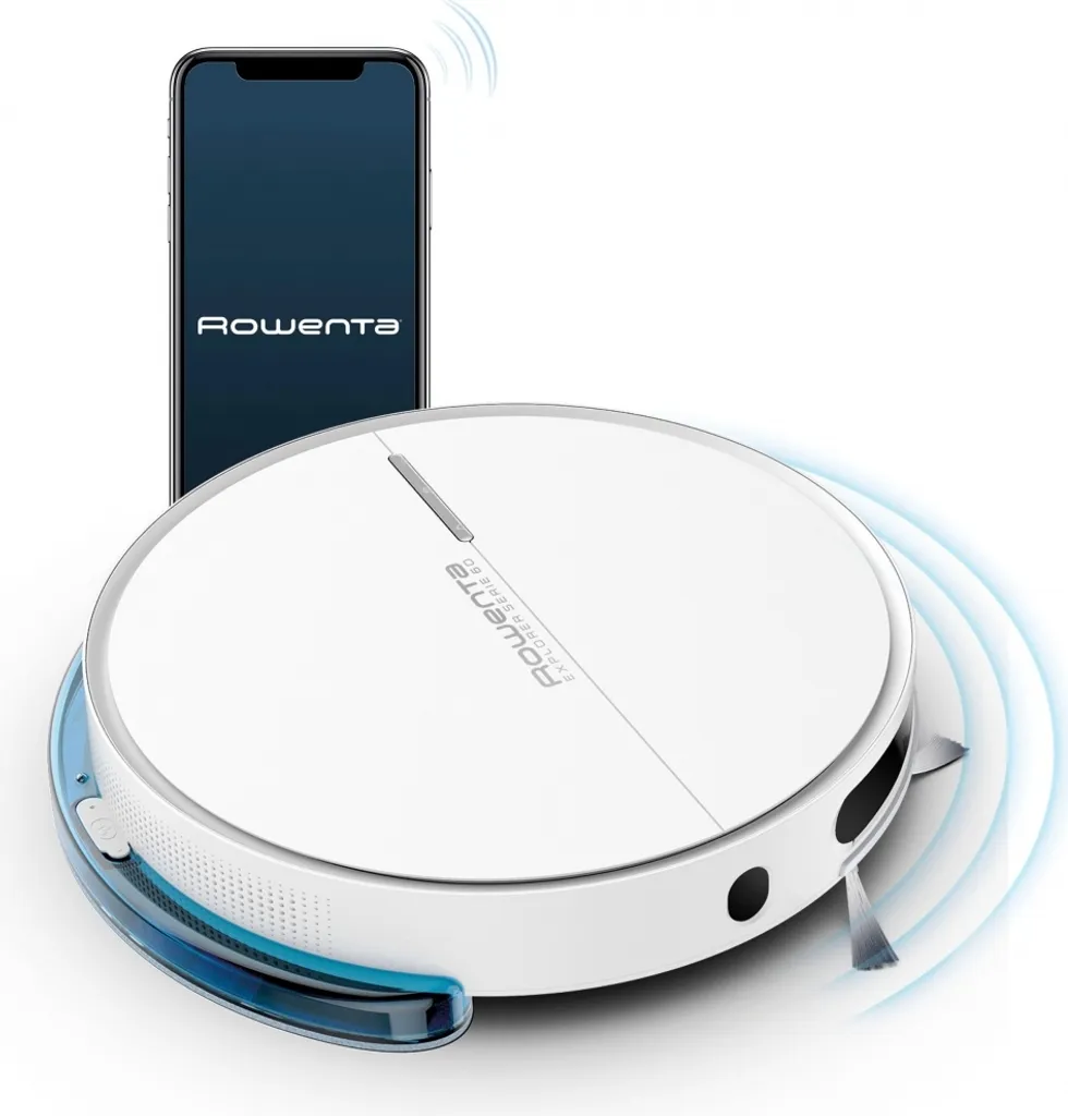 Rowenta RR7447 Xplorer S60 Allergy Connect Nass-Trocken-Saugroboter Weiß 65 DB 1 Rowenta RR7447 Xplorer S60 Allergy Connect Nass-Trocken-Saugroboter Weiß 65 DB