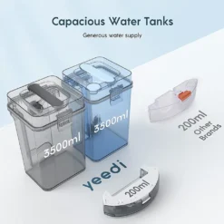 Yeedi Mop Station 2-in-1 Wischroboter, Mopp- Und Saugroboter, Automatisch Waschen Von Mopps, Druckbeaufschlagte Mopps, 2500 Pa, Visuelle Navigation, Teppicherkennung -Staubsauger Förderung 188b966b031297f71b3514352bb623db