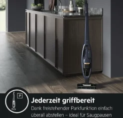 AEG QX7-1-P5IB 2in1 Akku-Staubsauger (Schlanke Bauform, Power-Softrolle, Besonders Effektiv Auf Hartböden, Bis Zu 50 Min Laufzeit, 21,6 Volt, Inkl. Zubehör -Staubsauger Förderung 18b0b8b0e75b1969e07d244bdd51a054