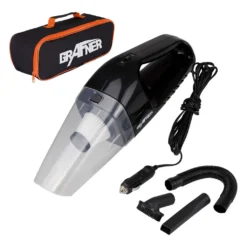 Grafner® 2in1 Autostaubsauger 12V Inkl. Tasche Und Verschiedene Düsen