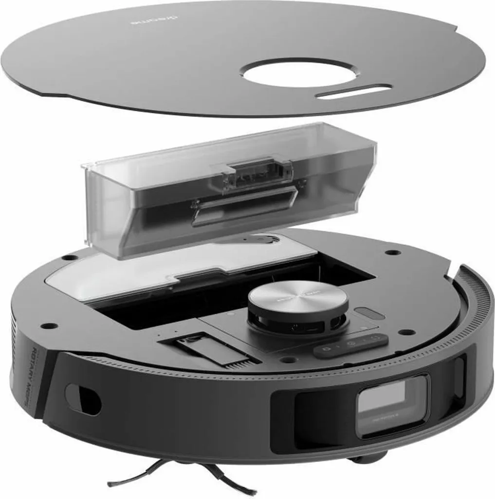 Dreame L10s Pro Saugroboter Mit Wischfunktion, Spinnwischen, Rotierenden Wischpads, 3D-Hinderniserkennung, Multi-Floor Mapping, Saugkraft 5300Pa, Hartböden, Teppiche, Tierhaare, WiFi/APP/Alexa 2 Dreame L10s Pro Saugroboter Mit Wischfunktion, Spinnwischen, Rotierenden Wischpads, 3D-Hinderniserkennung, Multi-Floor Mapping, Saugkraft 5300Pa, Hartböden, Teppiche, Tierhaare, WiFi/APP/Alexa – Bild 2