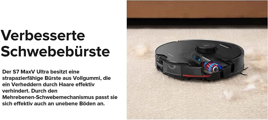 Roborock S7 MaxV Ultra Saugroboter Schwarz 18 Roborock S7 MaxV Ultra Saugroboter Schwarz – Bild 18