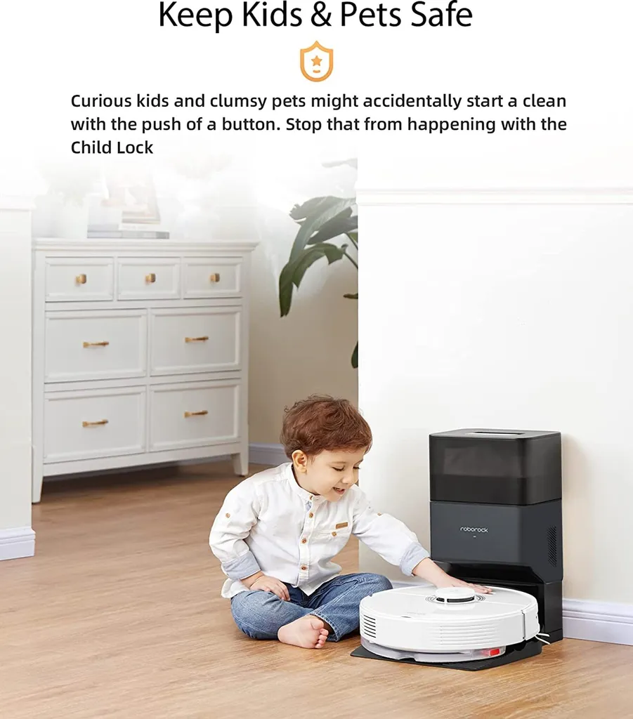 Roborock Q7 Max+ Staubsauger Roboter Mit Absaugerstation/Auto-Empty Dock Pure (2,5 L) 4200Pa Saugroboter Kehrroboter EU Schwarz 10 Roborock Q7 Max+ Staubsauger Roboter Mit Absaugerstation/Auto-Empty Dock Pure (2,5 L) 4200Pa Saugroboter Kehrroboter EU Schwarz – Bild 10