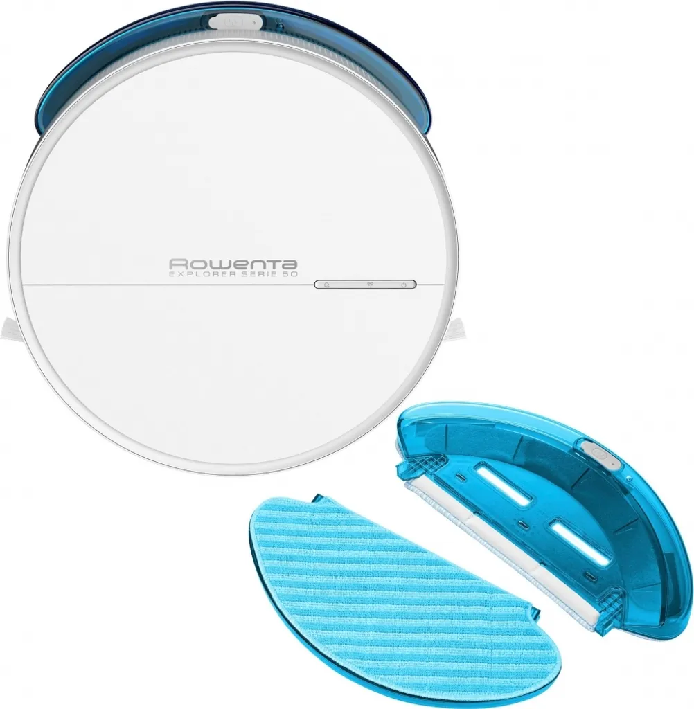 Rowenta RR7447 Xplorer S60 Allergy Connect Nass-Trocken-Saugroboter Weiß 65 DB 2 Rowenta RR7447 Xplorer S60 Allergy Connect Nass-Trocken-Saugroboter Weiß 65 DB – Bild 2