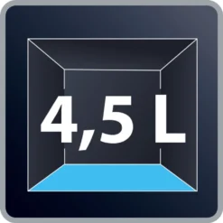 Rowenta Power XXL RO312, 450 W, Zylinder-Vakuum, Trocken, Staubbeutel, 4,5 L, Schaum, Hygienefilter -Staubsauger Förderung 1e970e0b2ed452410392d1a12e84fd5f