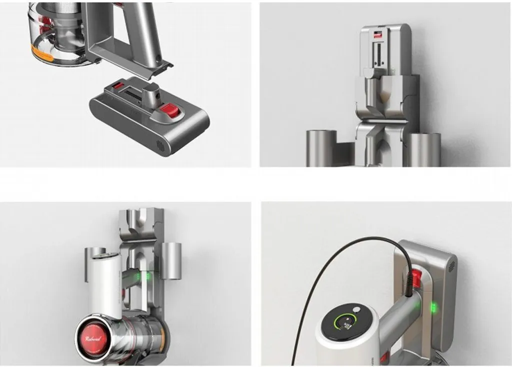 Redroad V17 Silberner Kabelloser Handstaubsauger 6 Redroad V17 Silberner Kabelloser Handstaubsauger – Bild 6