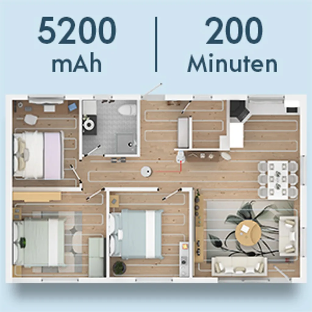 Yeedi Vac Station 3 In 1 Staubsauger Roboter Mit Auto-Empty Dock Intelligente Staubabsaugung Visuelle Navigation App Weiß 2 Yeedi Vac Station 3 In 1 Staubsauger Roboter Mit Auto-Empty Dock Intelligente Staubabsaugung Visuelle Navigation App Weiß – Bild 2