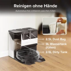Roborock S7 Pro Ultra 5100Pa SaugroboterAbsaugstation Selbstwaschend/Selbstnachfüllend/Selbstentleerend/Selbstreinigen Staubsauger Roboter -Staubsauger Förderung 21a7ba013ec8934b7848917ecf30d874 1