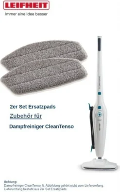 Leifheit 2er Set Ersatzpads Dampfreiniger CleanTenso -Staubsauger Förderung 22fc75e3239ddd0356dced80a2d808bb