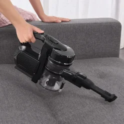 Juskys 2in1 Handstaubsauger & Akku Staubsauger - Beutellos & Kabellos – Bis 55 Min Laufzeit - Lithium-Ionen Akku, Wandhalterung & Ladestation – Schwarz -Staubsauger Förderung 24f6ec152adaf409004f415f04899216