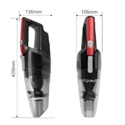 Aigostar Mars 33LBY - Kabelloser Zyklon-Handstaubsauger, Nass- Und Trockensaugung, 2050mAh Akku, 500ml Tank, HEPA Filter -Staubsauger Förderung 2b884d17def4addd85bfa7d983345e15