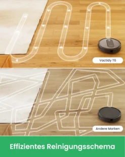 Vactidy Nimbel T6 Saugroboter,Staubsauger Roboter Mit Alexa&Google Assistant&App Steuerung,Roboterstaubsauger Für Teppichen Und Hartböden -Staubsauger Förderung 2f7bb9c79a638cd5d1d0b7b8ac4a8644