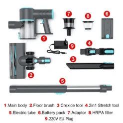 OSMOND 160W 12KPa Akku Handstaubsauger 3in1 Staubsauger Beutellos Kabellos -Staubsauger Förderung 349d54d3e283c617fefdf19c65f30a84