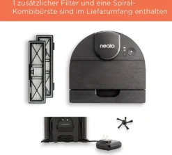 Neato D9 Saugroboter Laser-Sensor App-Steuerung Spiral-Kombibürste Turbo-Modus 11 Neato D9 Saugroboter Laser-Sensor App-Steuerung Spiral-Kombibürste Turbo-Modus -Staubsauger Förderung 3eefe7e6a659ced95e82647db77e108e