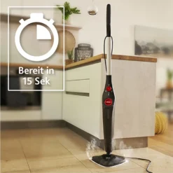 Vileda 168933 Steam PLUS Dampfreiniger Mit Mikrofaserbezug Plus PowerPad, Entfernt Bis Zu 99,9% Bakterien, Ohne Chemie, 3 Dampfeinstellungen, ECO-Verpackung -Staubsauger Förderung 3fab464360ed796caf2edc97a51ba27b
