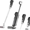 Tineco Smart Nass- Und Trockensauger Floor One S5 Combo Power KIT Kabelloser Staubsauger Handstaubsauger Für Klebrige Verschmutzungen, Tierhaare, Harte Böden