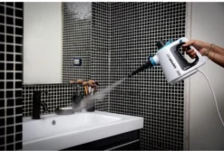 Ariete 4137, Tragbarer Dampfreiniger, 0,25 L, Schwarz, Türkis, Weiß, Tasten, Flexibel, 3 M -Staubsauger Förderung 4273599b8bc3ed6093ddd878846d8156