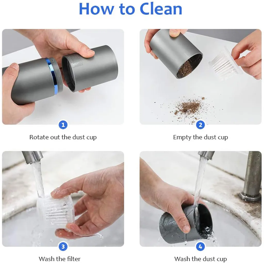 Handstaubsauger Akku Handsauger Kabellos Nass & Trocken 4500Pa AutoTastatursauger Mit 4 Verschiedenen Vakuumdüsen, Waschbarer HEPA Filter Perfekt Für Auto,Teppich,Sofa,Tastatur,Haustier 5 Handstaubsauger Akku Handsauger Kabellos Nass & Trocken 4500Pa AutoTastatursauger Mit 4 Verschiedenen Vakuumdüsen, Waschbarer HEPA Filter Perfekt Für Auto,Teppich,Sofa,Tastatur,Haustier – Bild 5