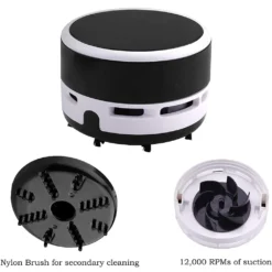 Mini-Sauger Batteriebetrieben Tischstaubsauger Klein Handstaubsauger Desktop Vacuum Cleaner Für Büro Zuhause Und Auto -Staubsauger Förderung 46a6d5aae35516b9009d6f1760d47e44