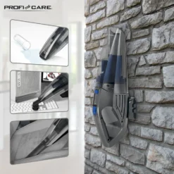 ProfiCare Akku-Sauger PC-AKS 3034, 2 In 1 Nass-und Trockensauger In Einem, Für Alle Oberflächen Geeignet, Leistungsstarker 14,8 V Lithium Ionen Akku, Anthrazit-blau -Staubsauger Förderung 489f394489f9661aed35630450a75e02