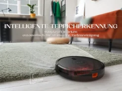 KYVOL E25 Staubsauger Roboter 2600PA Mit Ladestation, WLAN Staubsauger Mit Präzise Kartentechnologie, Bis Zu 150Min Laufzeit -Staubsauger Förderung 4b93fdd179dfeee7f84380e6cfda0b8a