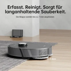 Dreame L10s Pro Saugroboter Mit Wischfunktion, Spinnwischen, Rotierenden Wischpads, 3D-Hinderniserkennung, Multi-Floor Mapping, Saugkraft 5300Pa, Hartböden, Teppiche, Tierhaare, WiFi/APP/Alexa 29 Dreame L10s Pro Saugroboter Mit Wischfunktion, Spinnwischen, Rotierenden Wischpads, 3D-Hinderniserkennung, Multi-Floor Mapping, Saugkraft 5300Pa, Hartböden, Teppiche, Tierhaare, WiFi/APP/Alexa -Staubsauger Förderung 51c1dfb43a5aca689121aa26fce587bb