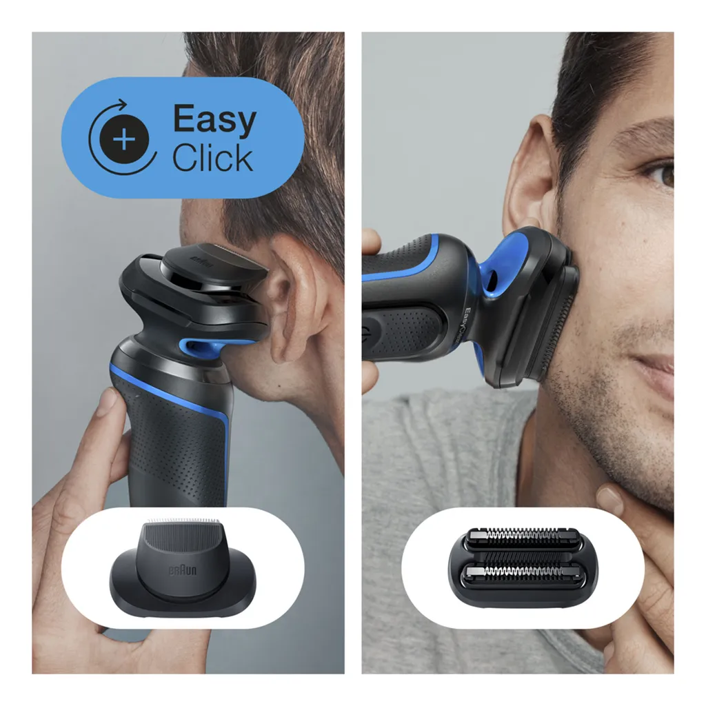 Braun Series 5s Rasierer Herren, Elektrorasierer Mit 3 Flexiblen Klingen, Präzisionstrimmer 9 Braun Series 5s Rasierer Herren, Elektrorasierer Mit 3 Flexiblen Klingen, Präzisionstrimmer – Bild 9