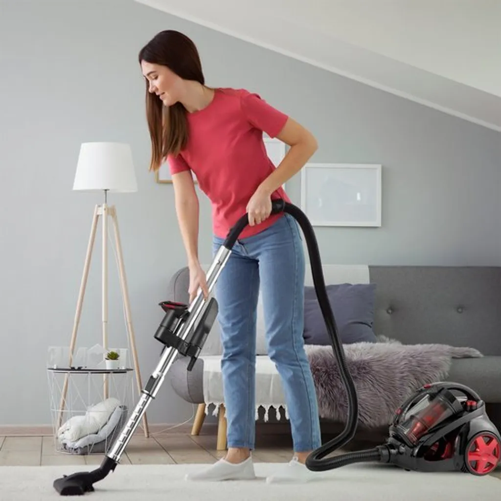 AG3000 - Beutelloser Staubsauger - 900 Watt - Saugleistungsregulierung - Starke Saugleistung - Staubsauger - Kompakt Und Leicht - Einfach Zu Bedienen 2 AG3000 - Beutelloser Staubsauger - 900 Watt - Saugleistungsregulierung - Starke Saugleistung - Staubsauger - Kompakt Und Leicht - Einfach Zu Bedienen – Bild 2