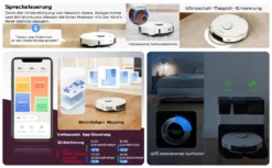 Roborock S7 Pro Ultra Sonic Staubsauger Roboter Mit Empty Wash Fill Dock Absaugstation 5100Pa Selbstwaschend Selbstauffüllend Selbstentleerend LiDAR APP Weiß (Upgrade Von Roborock S7,VS S7 MaxV Ultra/S8 Pro Ultra) 28 Roborock S7 Pro Ultra Sonic Staubsauger Roboter Mit Empty Wash Fill Dock Absaugstation 5100Pa Selbstwaschend Selbstauffüllend Selbstentleerend LiDAR APP Weiß (Upgrade Von Roborock S7,VS S7 MaxV Ultra/S8 Pro Ultra) -Staubsauger Förderung 5971a9bc963ef4ddab3a819758e1fcec 1