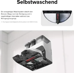 Roborock S7 Pro Ultra Sonic Saugroboter Mit Empty Wash Fill Dock Absaugstation Selbstwaschend Selbstauffüllend Selbstentleerend Kindersicherung LiDAR 3D Mapping APP -Staubsauger Förderung 5c6a16933eb6ea03168496e33c8f8a05 1