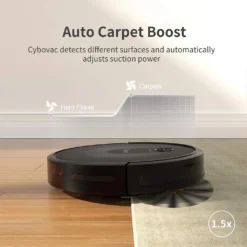 Kyvol Staubsauger Roboter 2200Pa Saugleistung, Saugroboter Mit Raumkarte, 150Min. Laufzeit,Sprachsteuerung,inkls. Magnetstreifen, Reinigt Hartböden, Teppiche, Tierhaare -Staubsauger Förderung 5d7811f1cf7b853439683ea4bc7b98f8