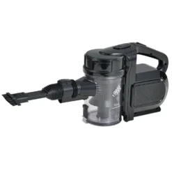 Juskys 2in1 Handstaubsauger & Akku Staubsauger - Beutellos & Kabellos – Bis 55 Min Laufzeit - Lithium-Ionen Akku, Wandhalterung & Ladestation – Schwarz -Staubsauger Förderung 612906d30041aa06f8a31be10553e85b