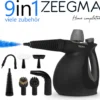 Dampfreiniger ZEEGMA Draden Handdampfreiniger Hochdruckreiniger SET 9in1 1000W