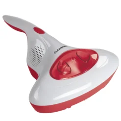 Staubsauger Förderung 48 CLEANmaxx Akku-Milben-Handstaubsauger Mit UV-C-Licht - Rot/weiß UV Licht Akku Milbensauger Handstaubsauger Milben Allergiker Kabellos CLEANmaxx