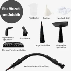COSTWAY Handdampfreiniger Inkl. 9 Zubehörteil 3 Bar/350ml/1050W/3-5min Aufheizzeit Dampfreiniger Handgerät Gelb -Staubsauger Förderung 6d2947f58fef9a56ca0f1c24a6c68e0d