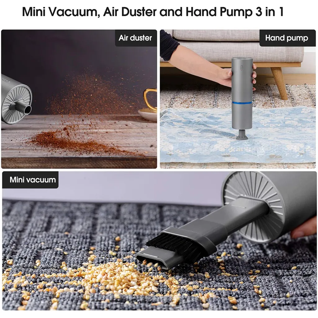 Handstaubsauger Akku Handsauger Kabellos Nass & Trocken 4500Pa AutoTastatursauger Mit 4 Verschiedenen Vakuumdüsen, Waschbarer HEPA Filter Perfekt Für Auto,Teppich,Sofa,Tastatur,Haustier 3 Handstaubsauger Akku Handsauger Kabellos Nass & Trocken 4500Pa AutoTastatursauger Mit 4 Verschiedenen Vakuumdüsen, Waschbarer HEPA Filter Perfekt Für Auto,Teppich,Sofa,Tastatur,Haustier – Bild 3