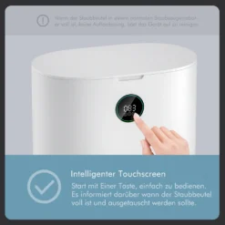 Roidmi EVE Plus Roboter Staubsauger Nass-Trocken-Saugroboter,50 Watt,2700pa Mit Sauberer Basis Und Beutel,Weiß -Staubsauger Förderung 6f57bce4e3eb23792468735d05bc4d50