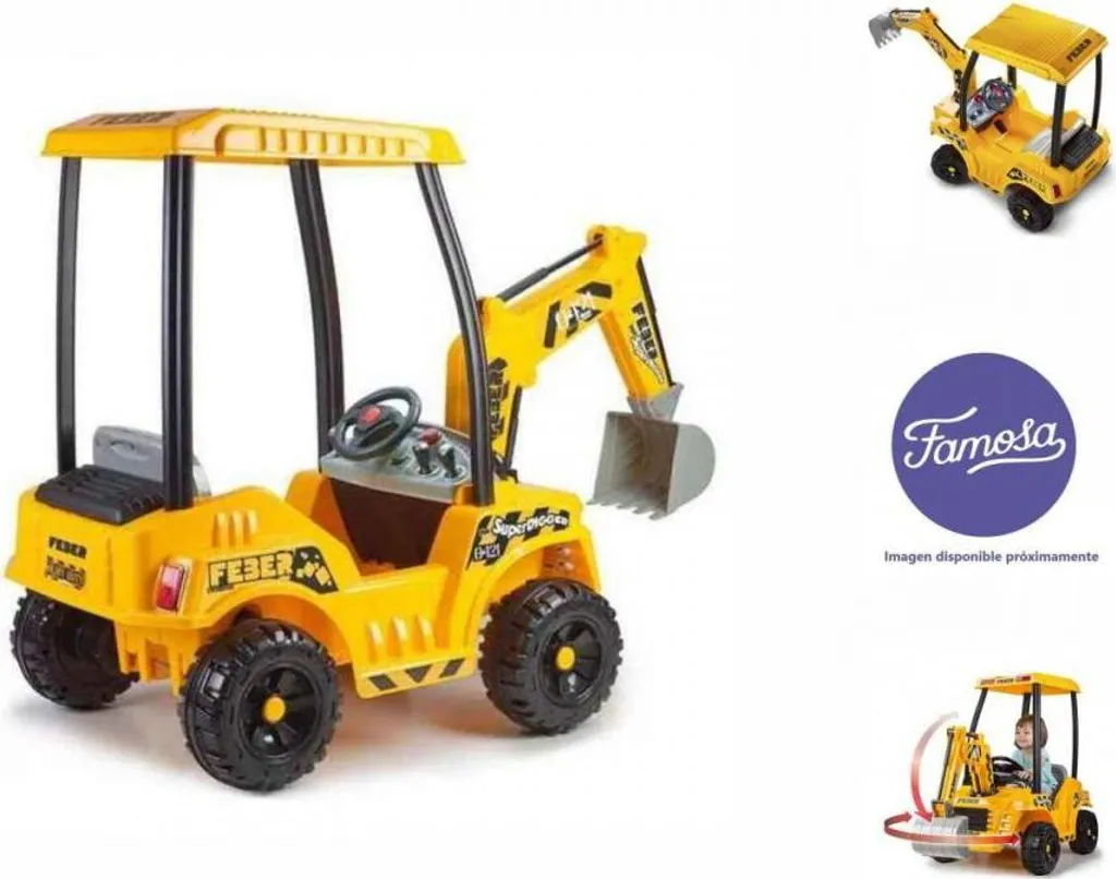 FEBER- Super Digger Excavadora A Batería Niñas A Partir De 3 Años, 12V, (Famosa 800012320) FAMOSA 5 FEBER- Super Digger Excavadora A Batería Niñas A Partir De 3 Años, 12V, (Famosa 800012320) FAMOSA – Bild 5