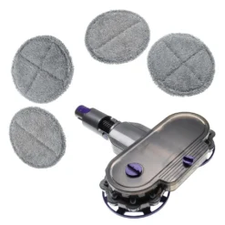Vhbw Elektrischer Wischmopp-Aufsatz Kompatibel Mit Dyson V10, V11, V7, V8 Staubsaugern - Inkl. Wassertank + 4 Wischpads