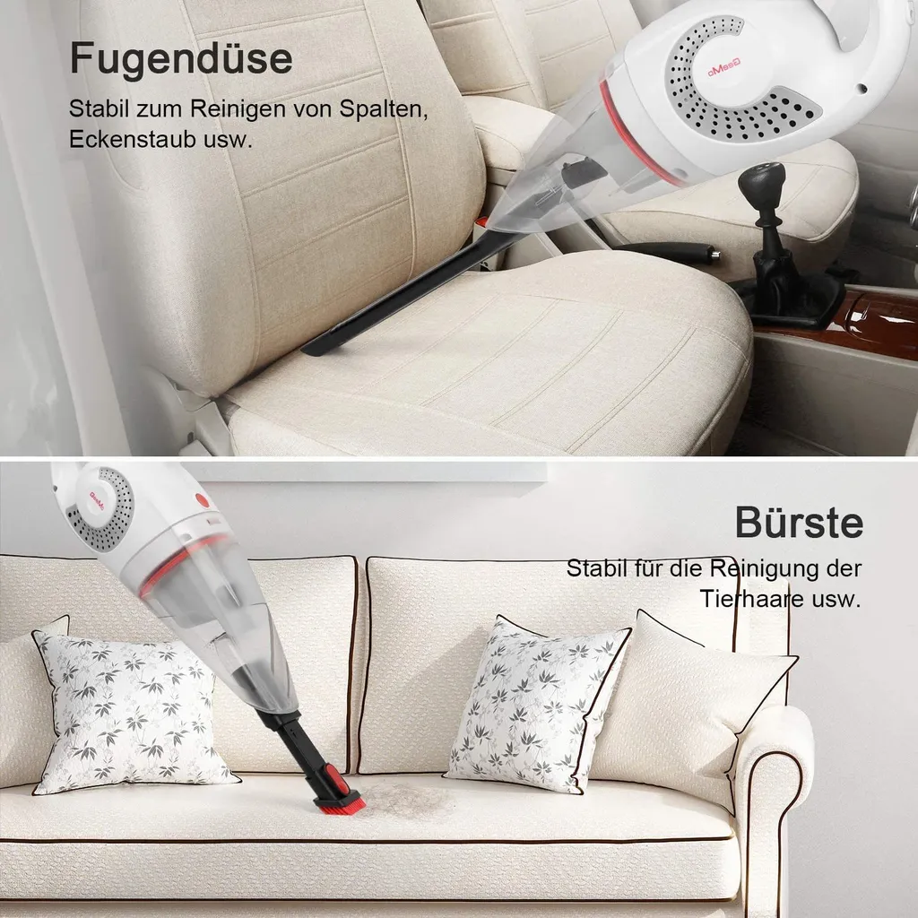 GeeMo X4 Handheld Staubsauger 8500Pa Für Home Und Auto 8 GeeMo X4 Handheld Staubsauger 8500Pa Für Home Und Auto – Bild 8