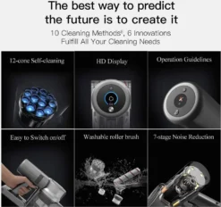 Dreame V11 Handstaubsauger Kabelloser Staubsauger Sperrknopf 450W 25KPa Farbbildschirm EU Version -Staubsauger Förderung 737e957d171483c0e15b229b9437b271