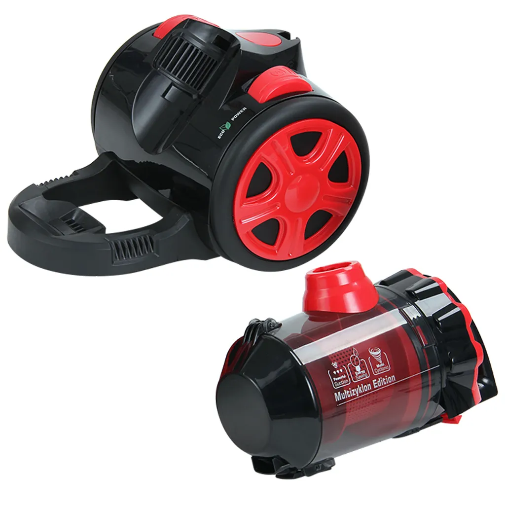 Monzana Staubsauger Beutellos Zubehör HEPA-Filter 700 W Leistungsstark 8 M Radius Haushalt Bodenstaubsauger Multi Zyklon, Farbe:rot 3 Monzana Staubsauger Beutellos Zubehör HEPA-Filter 700 W Leistungsstark 8 M Radius Haushalt Bodenstaubsauger Multi Zyklon, Farbe:rot – Bild 3