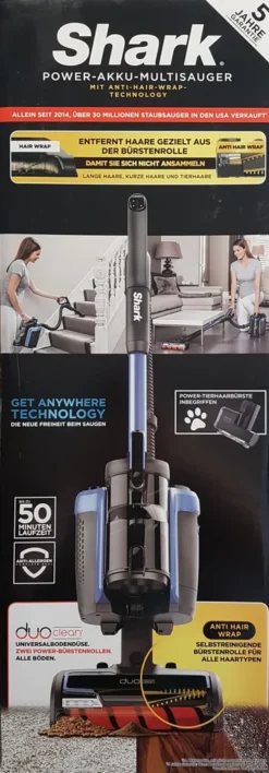 Shark ICZ160EUT Staubsauger - Blau -Staubsauger Förderung 79871f5da35e96a26fdaee9c286f440c