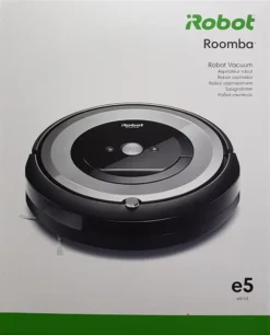 IRobot Roomba E5 (E5154) Staubsauger-Roboter Silber - Für Hartböden, Teppich, Tierhaare -Staubsauger Förderung 803f670c0e7aa11013749749e8d469ff