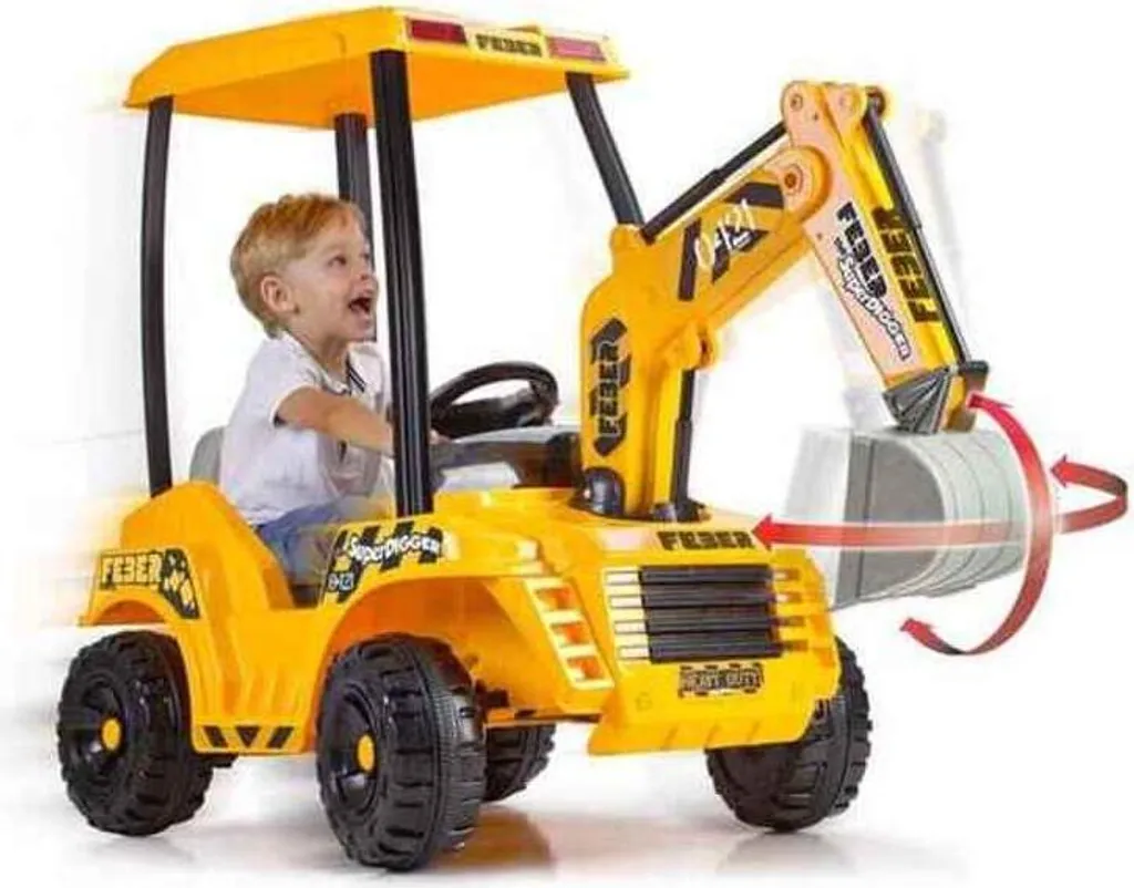FEBER- Super Digger Excavadora A Batería Niñas A Partir De 3 Años, 12V, (Famosa 800012320) FAMOSA 4 FEBER- Super Digger Excavadora A Batería Niñas A Partir De 3 Años, 12V, (Famosa 800012320) FAMOSA – Bild 4